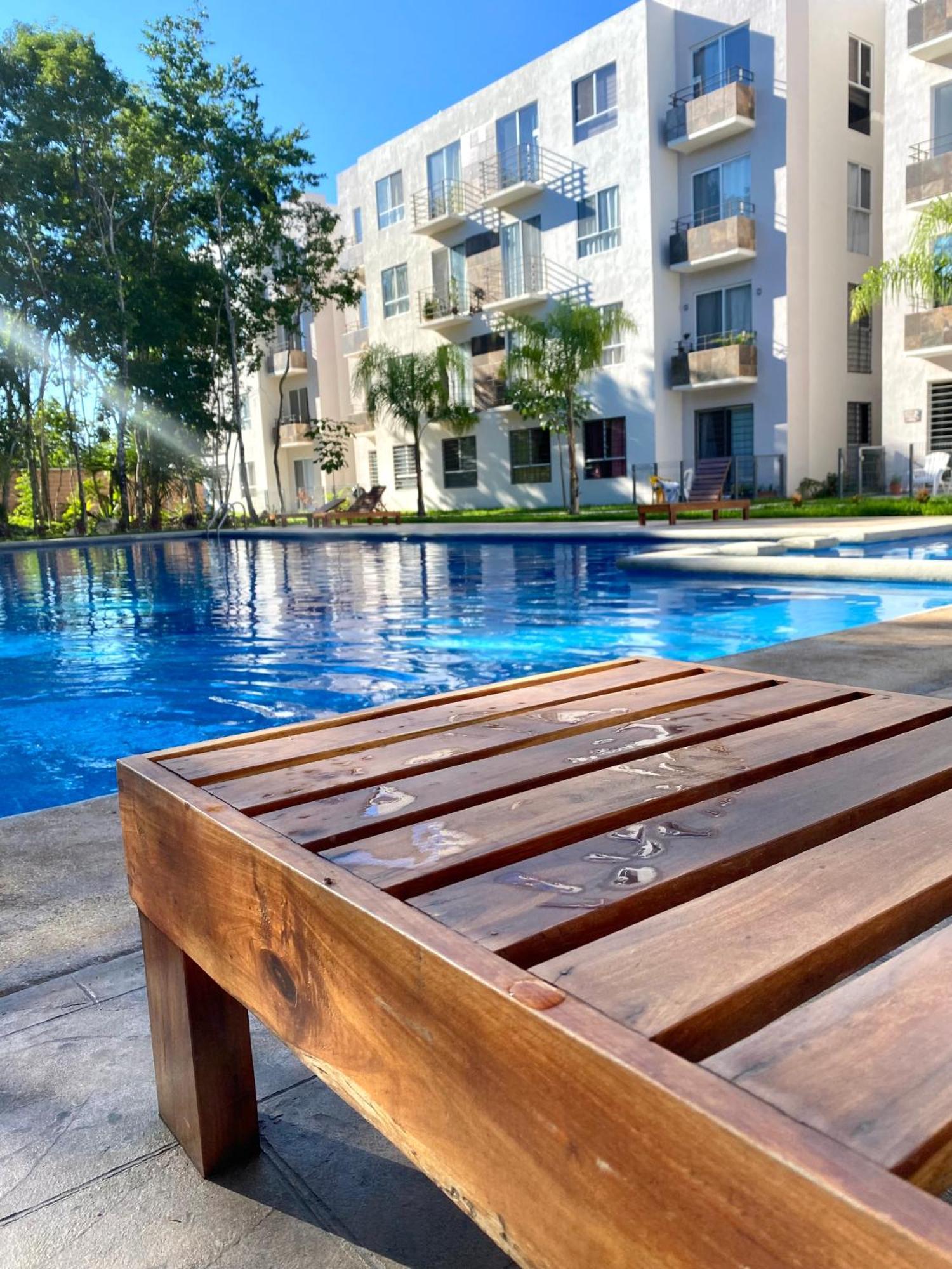 Apartamento Turquesa, Vive La Magia De La Playa Playa del Carmen Exterior foto